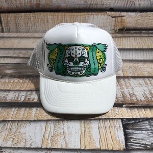 NWT Rockstar Energy Skull Skater Trucker Hat cap